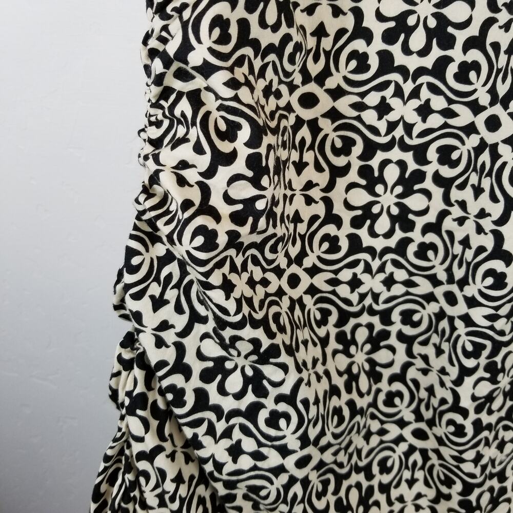 Lafayette 148 Sleeveless Ruched Surplice Neckline Sheath Dress Size 8 - Picture 6 of 10